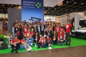 Studenti Iusve e stand Interporto Padova