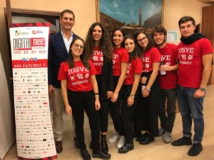 Walter Macorig e gli studenti di IUSVE